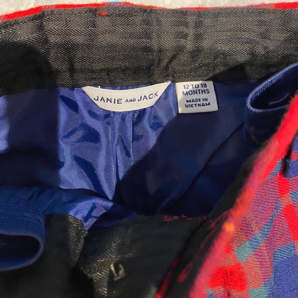 Janie and Jack 12-18 month Christmas outfit boy - Picture 4 of 8